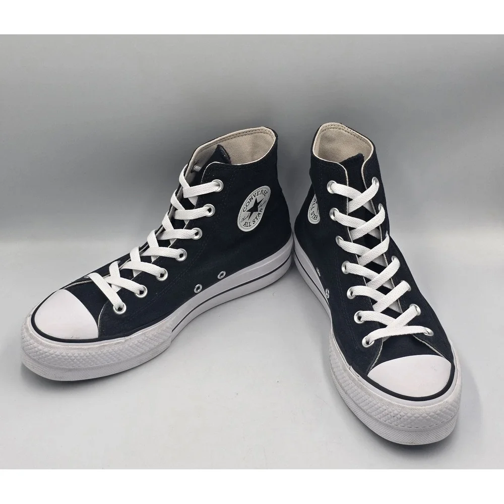 Converse Chuck Taylor All Star Lift Platform High Top Black Women's 8.5 560845F